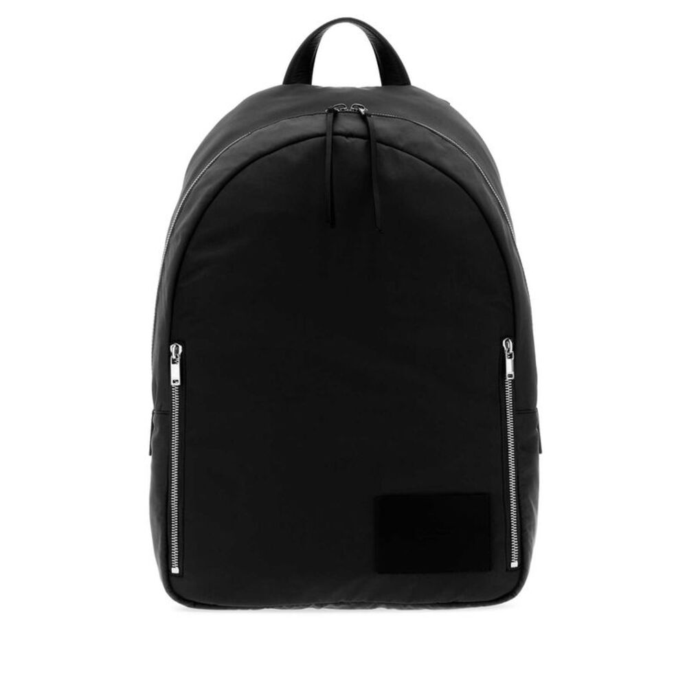 Jil Sander Men Black Fabric Urban Backpack